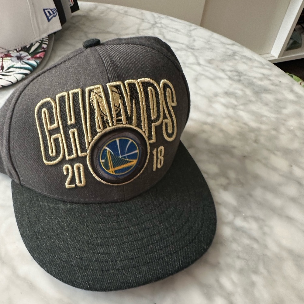 Golden State Warrior's NBA Finals Champs New Era 9Fifty 2018 Snap Back Hat